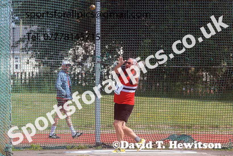 Hammer, 2025 NEMAA Track and Field, Monkton. Photo: David T. Hewitson/Sports for All Pics